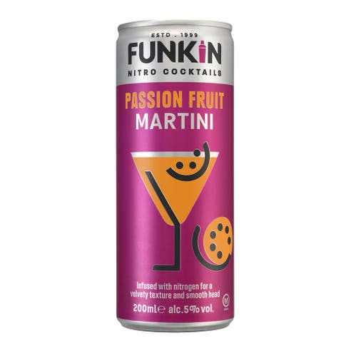 Funkin Passionfruit Martini 20cl - BMMI Shops same day alcohol home delivery