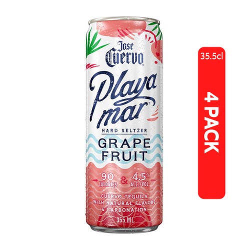 Jose Cuervo Grapefruit Can 35.5cl [4 Pack] - BMMI Shops same day alcohol home delivery