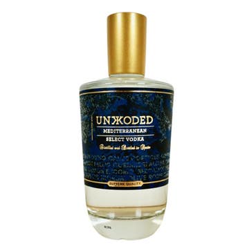 Unkkoded Mediterranean Vodka 70cl