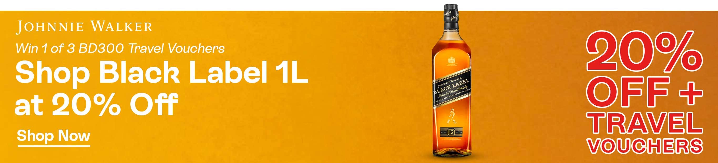 Shop Black Label 1L at 20% Off